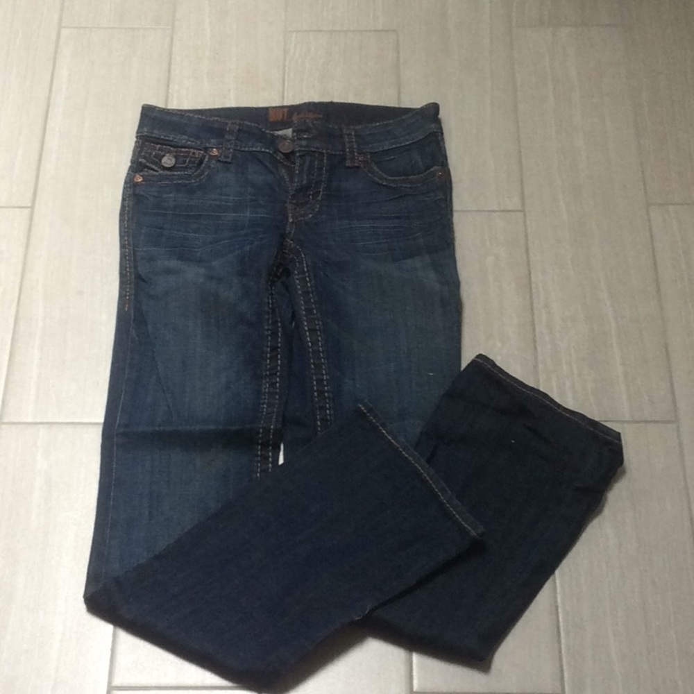KUT from the Kloth boot cut jeans
